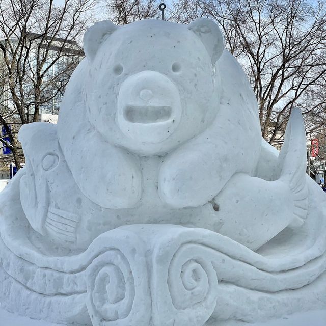 【北海道】さっぽろ雪まつり、昼の散策