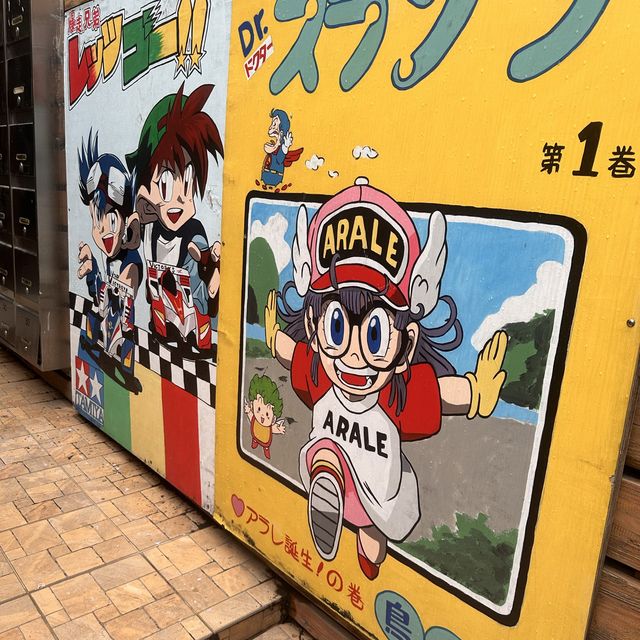 台中特色景點 動漫彩繪巷