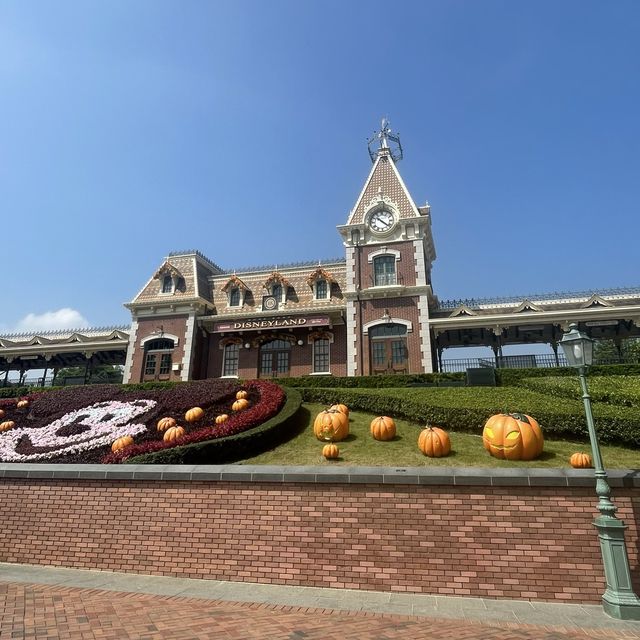 🎃迪士尼樂園南瓜處處迎接萬聖節🎃
