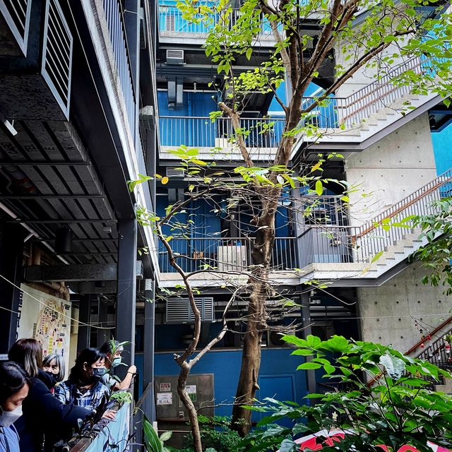 灣仔藍屋—聯繫居民們的社交公所