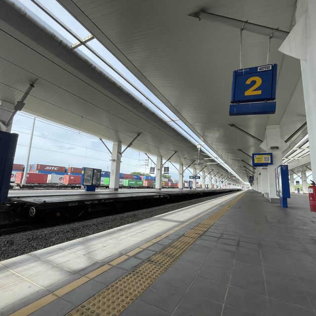 สถานีรถไฟปาดังเบซาร์ ฝั่งมาเลเซีย