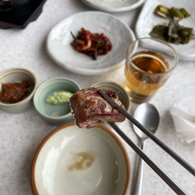 전주 객사ㅣ깔끔하고 모던한 고기집 해율담