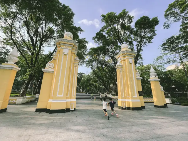 在廣州最早的公園，細看百年古樹