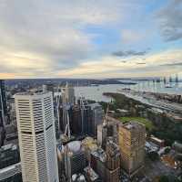 Bird eye view of Sydney 