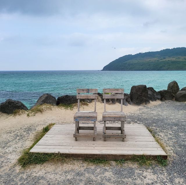 Hamdeok beach in Jeju