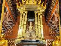 ไหว้พระที่  วัดเด่นสะหลีศรีเมืองแกน 🙏🏻🙏🏻