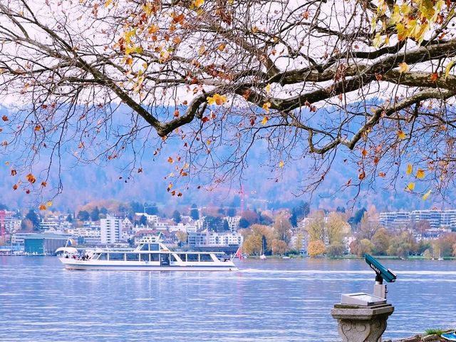 Discover beautiful autumn falls in Zurich  