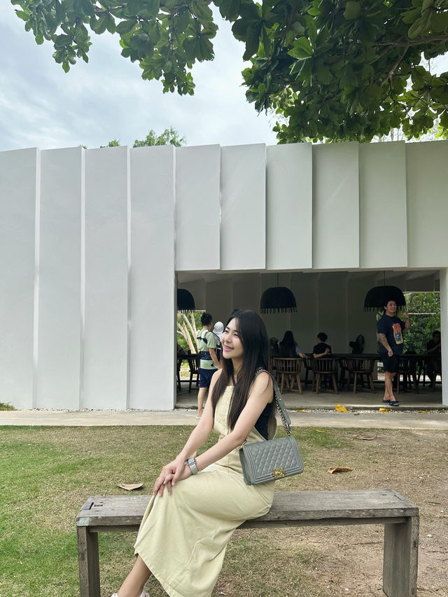 คาเฟ่ที่มีสนามแบดมินตัน🍃