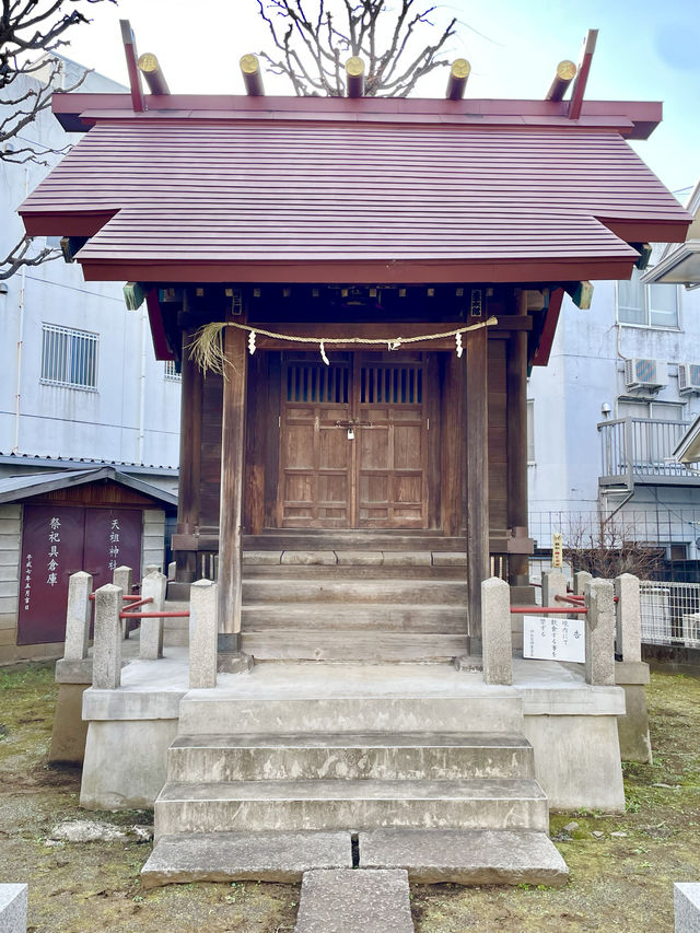 【東京都/高田馬場天祖神社】立派な御神木と天照大御神を祀る神社