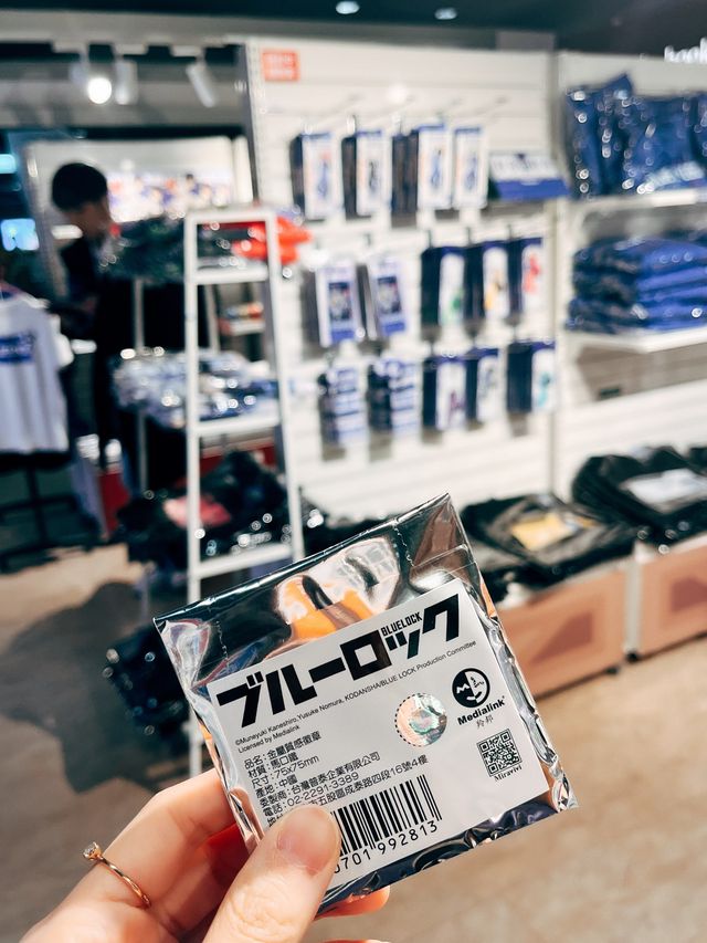 台北中山地下街👣BLUE LOCK 藍色監獄 快閃店⚽️