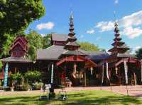 วัดจอมสวรรค์  วัดเก่าแก่สไตล์พุกาม จ.แพร่