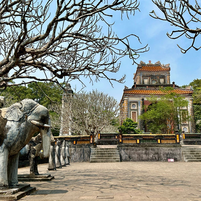 Impressive emperor mausoleum - Tu Duc🏛️ 