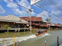 เที่ยวตลาดน้ำ ดำเนินสะดวก ราชบุรี