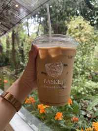 Basket Coffee and Croissant
