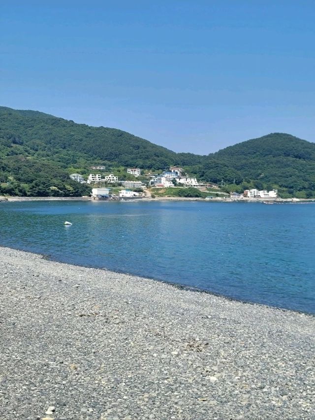 학동몽돌해변에서 여름휴가 보내기🌊