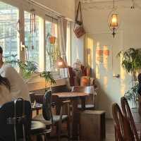 カフェ天国の田浦カフェ通りにある穴場カフェ“얼룩”☕️
