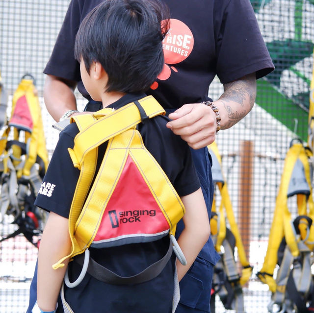 SkyRise Adventures ตะลุยฐานเชือกสุดยิ่งใหญ่ 🧗