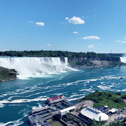 Majestic Nature Power of Niagara Falls