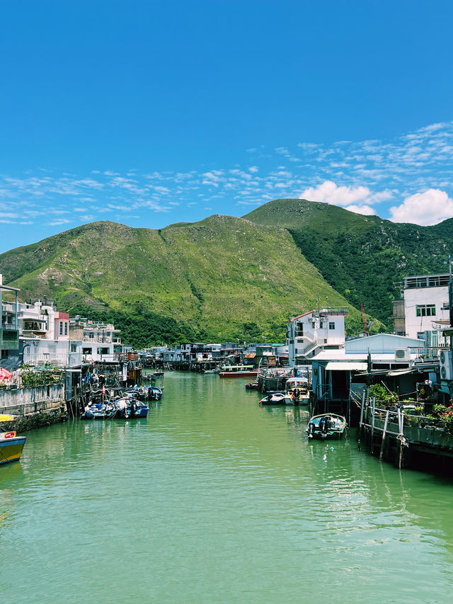 【大澳海景】欣賞傳統水上屋，體驗漁村風味，適合週末遊玩！