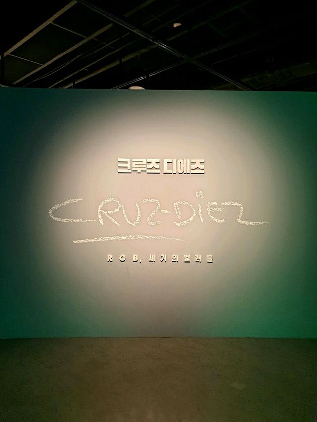 <크루즈 디에즈 : RGB, 세기의 컬러들> 전시