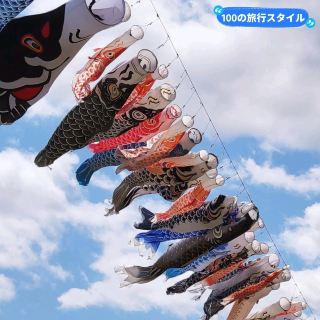 【北海道】清流鯉魚旗
