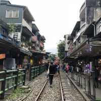 台北十分車站——放天燈