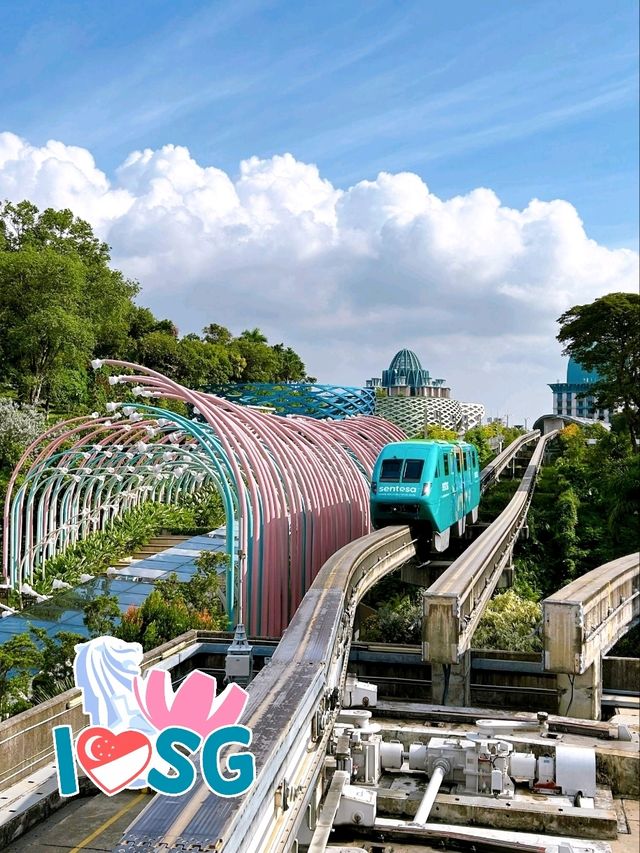 Getting Around Sentosa Island by Skytrain