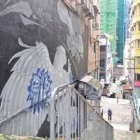 【wall mural:香港】たくさんのウォールアートが見れる街✨