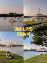 พาไปปั่นเรือเป็ด ชมพระอาทิตย์ตกที่สวนหลวง ร9 🌳