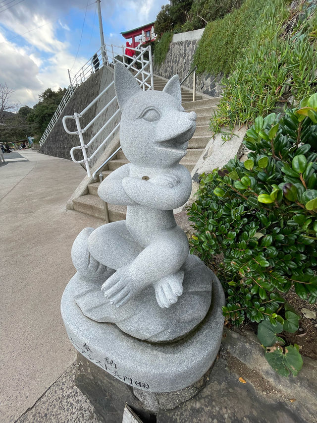 山口観光⛩️山口県屈指のパワースポット⛩️元乃隅神社🦊