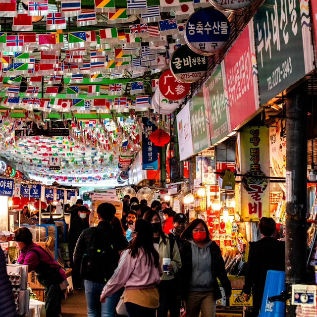 夜探韓國夜市——享受熱鬧街頭的美食與風情