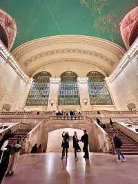 [紐約旅遊］Grand Central Terminal-紐約最美車站🏛️