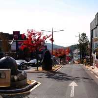 韓國大邱_ 必訪 팔공산 케이블카八公山纜車_享受楓紅黃杏 山巒間