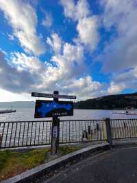 【箱根】夕焼けが絶景な芦ノ湖
