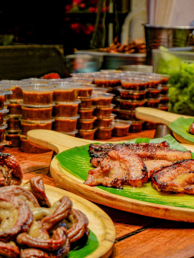 ร้านหมูปลาร้าคลับ ริมหาดวอนนภา 🌊🌴✨