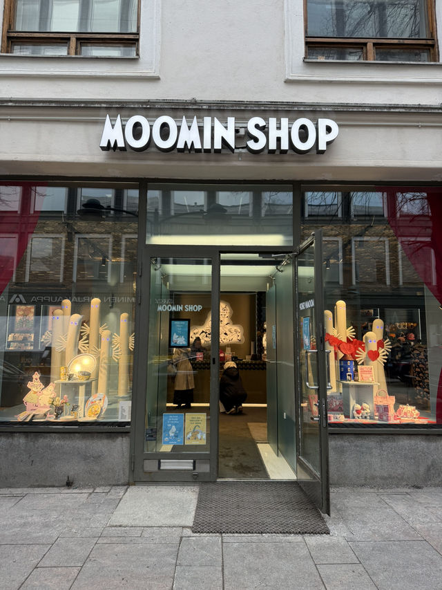 Valentine's Day Shopping at the Moomin Shop in Helsinki