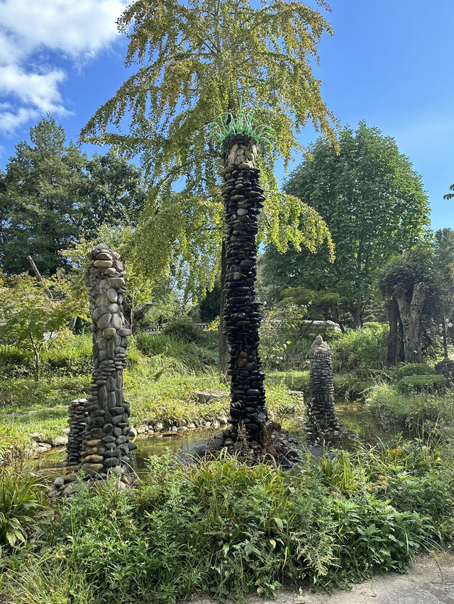 四季不同特色的南怡島