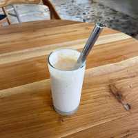 beautiful beachside cafe