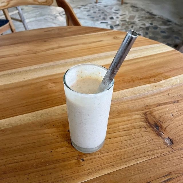 beautiful beachside cafe