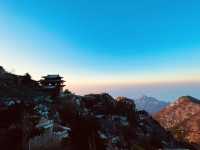 【世界遺産・泰山】日の出、日の入りは必見