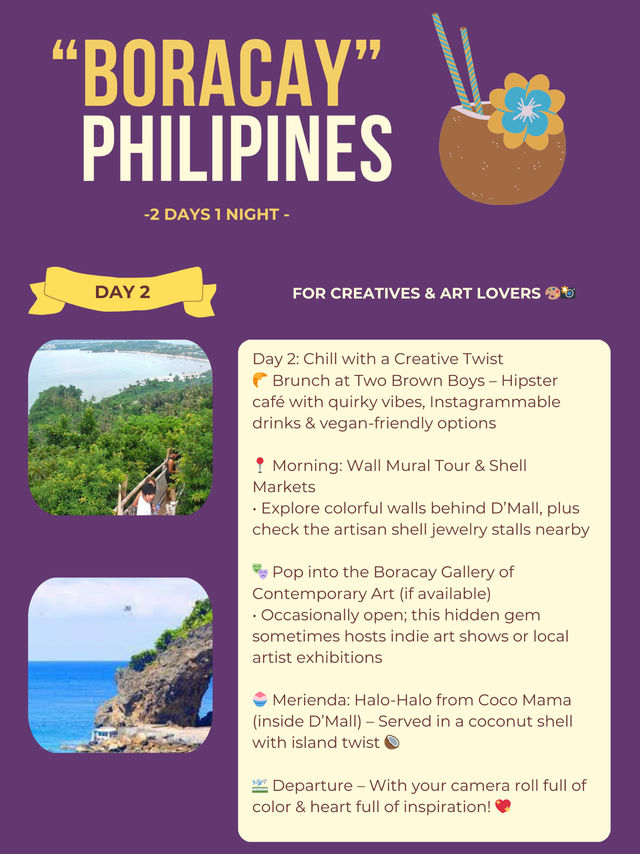 Boracay island itinerary 