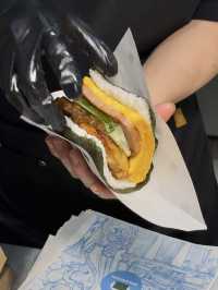Not Your Average Rice Ball: Mr. Onigiri’s Massive Onigirazu at VivoCity