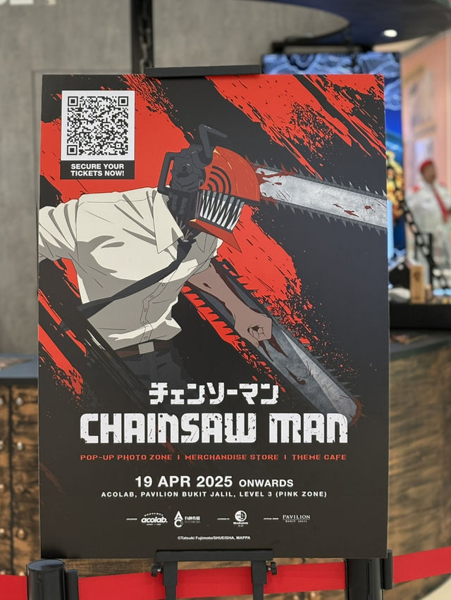 Chainsaw Man Pop-Up is Now at Pavilion Bukit Jalil