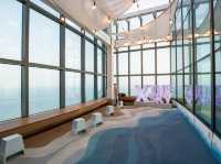 釜山｜必拍 X the Sky 엑스더스카이！100樓高空俯瞰大海＋城市雙重震撼，最夢幻觀景台