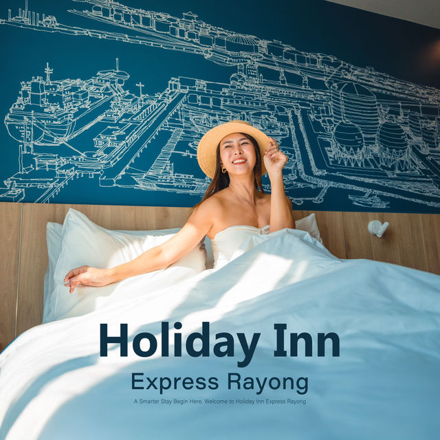 Holiday Inn Express ระยอง คุ้มค่า บรรยากาศดี