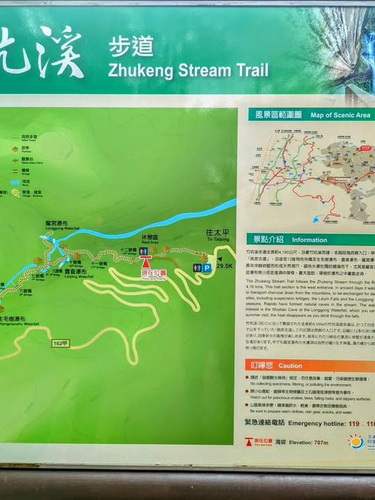 竹坑溪步道(龍宮瀑布)