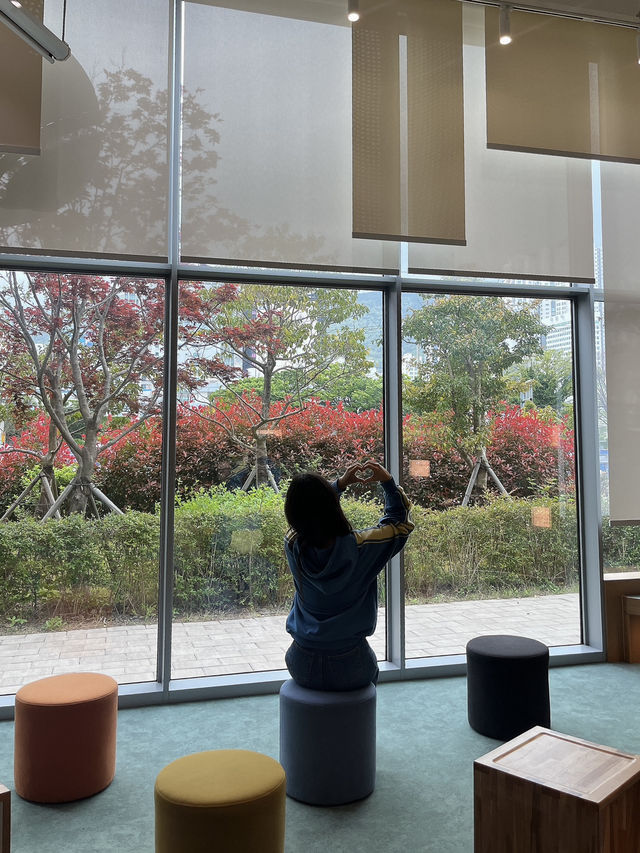 부산 포토존천국 도서관