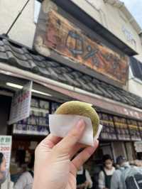 🇯🇵 Nakatanidou - Famous mochi shop in Nara ! 