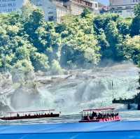 壯觀迷人的瀑布～瑞士萊茵瀑布 Rheinfall 