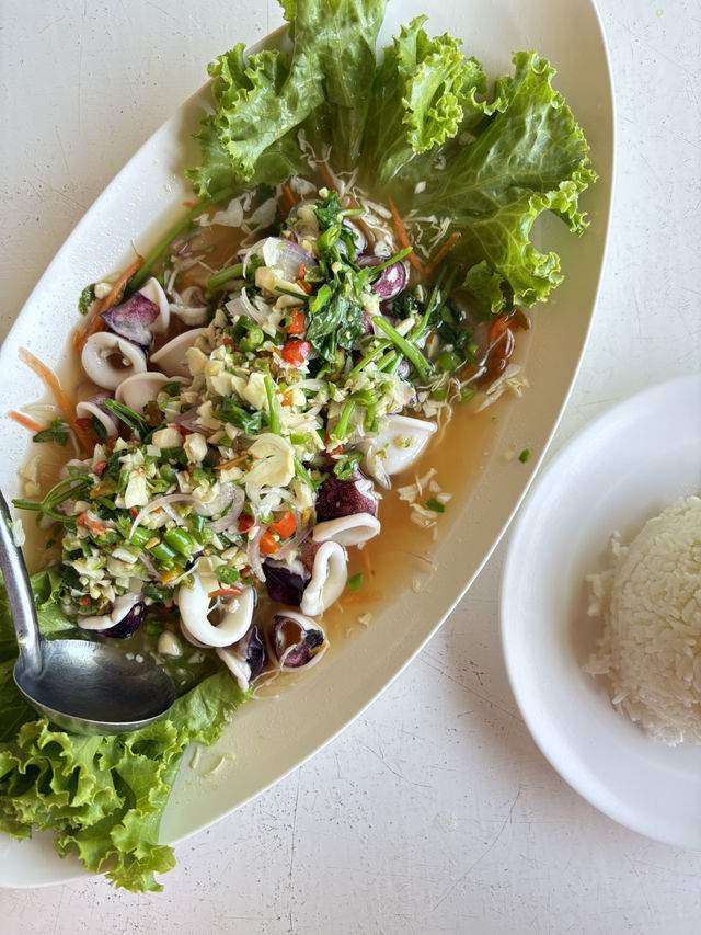 📍ร้านอาหารวังทรายซีฟู้ด อ่าวนาง จ.กระบี่